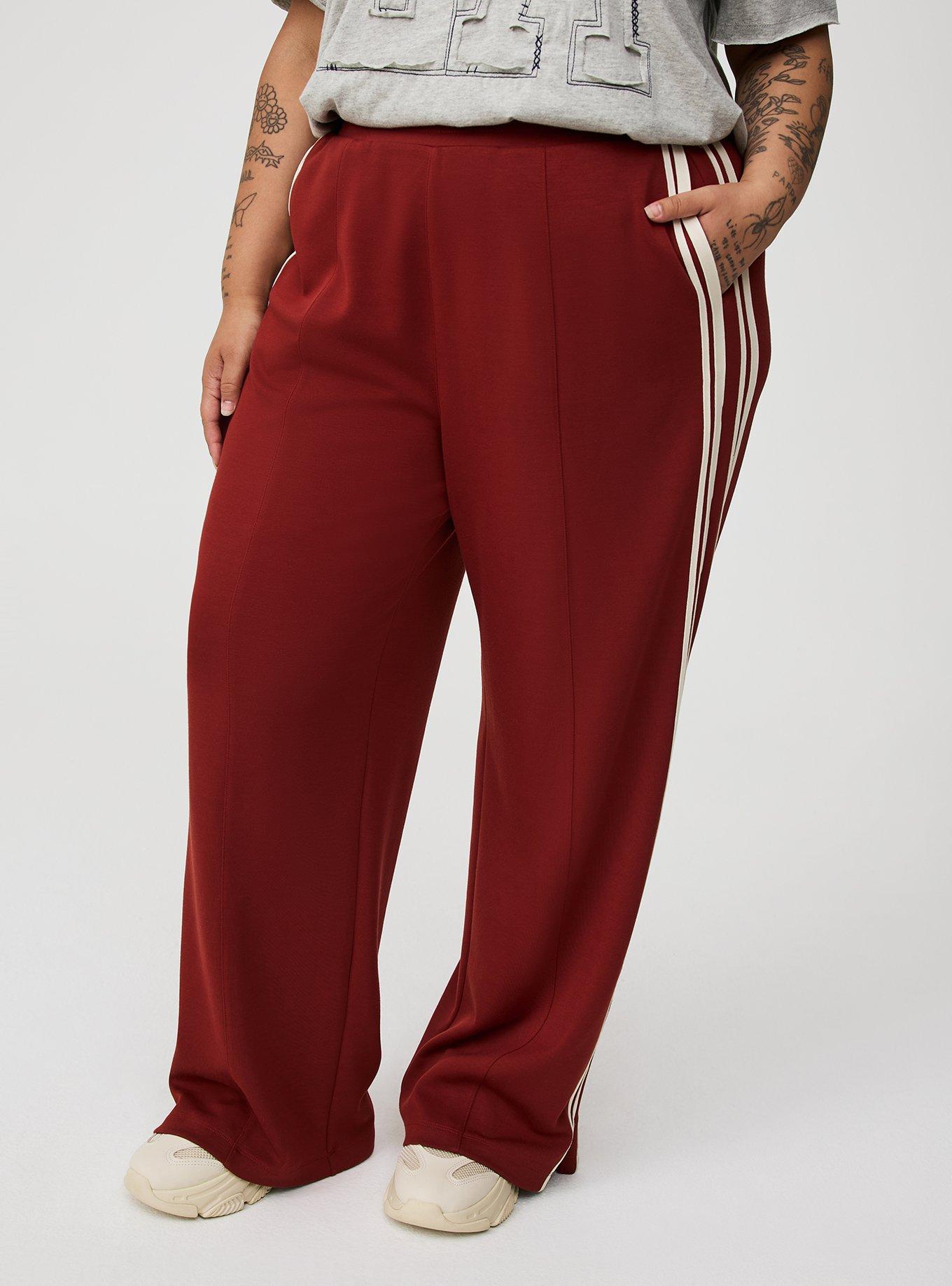 High-Rise Pull-On Track Pant