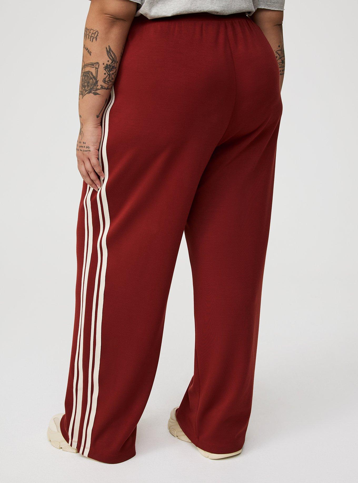 High-Rise Pull-On Track Pant