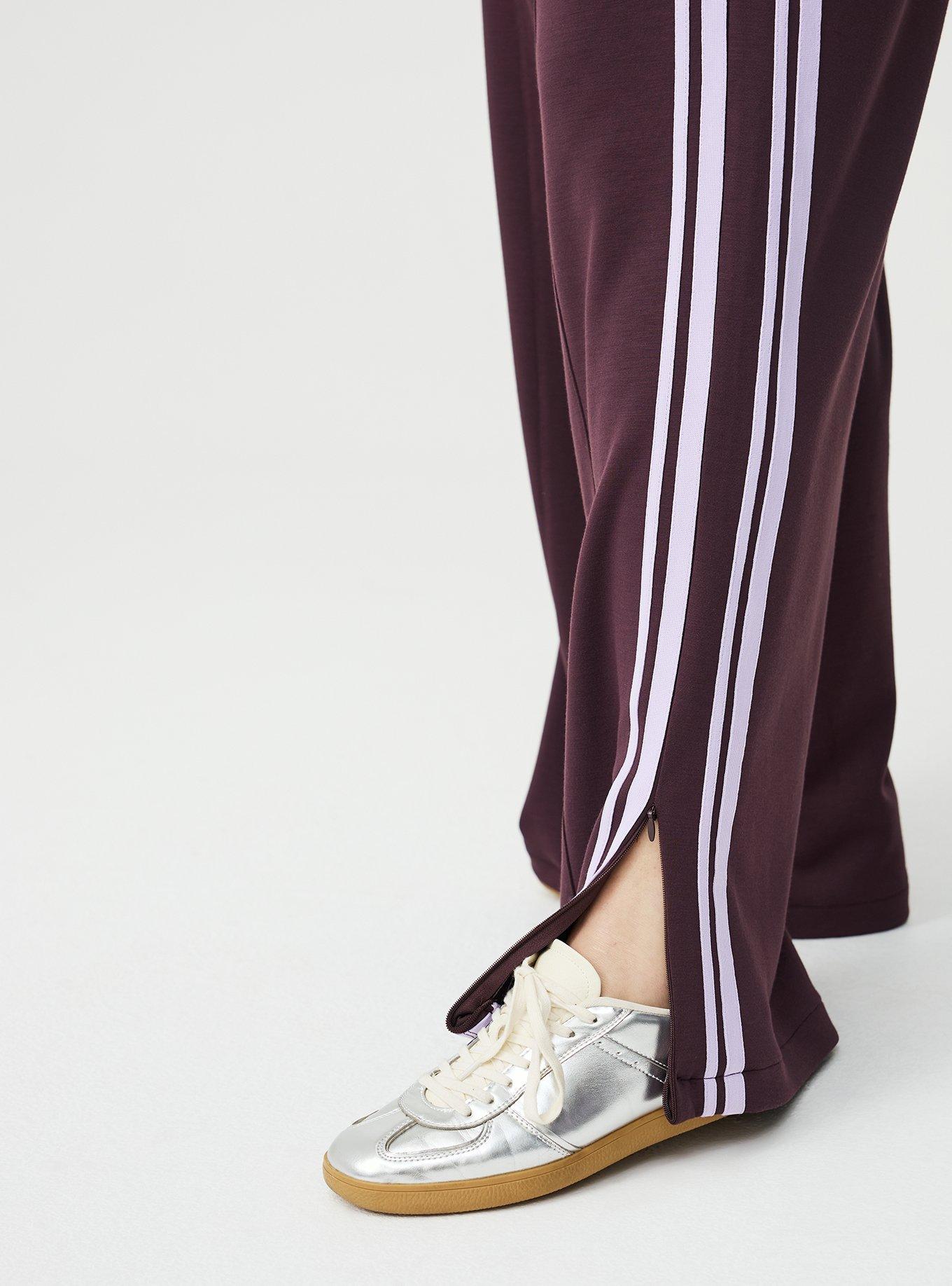 Studio High-Rise Pull-On Track Pant, FUDGE, alternate