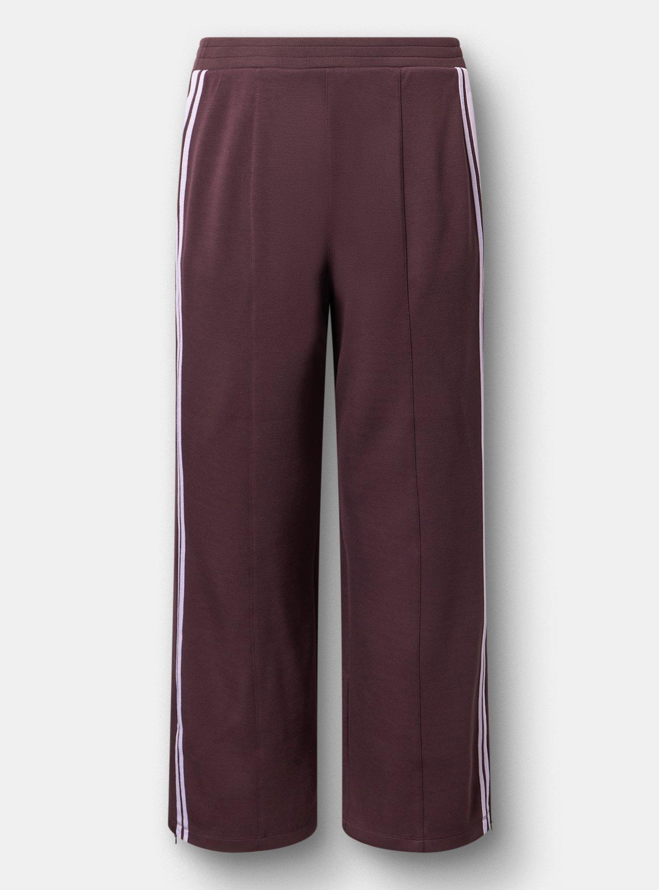 Studio High-Rise Pull-On Track Pant, FUDGE, hi-res