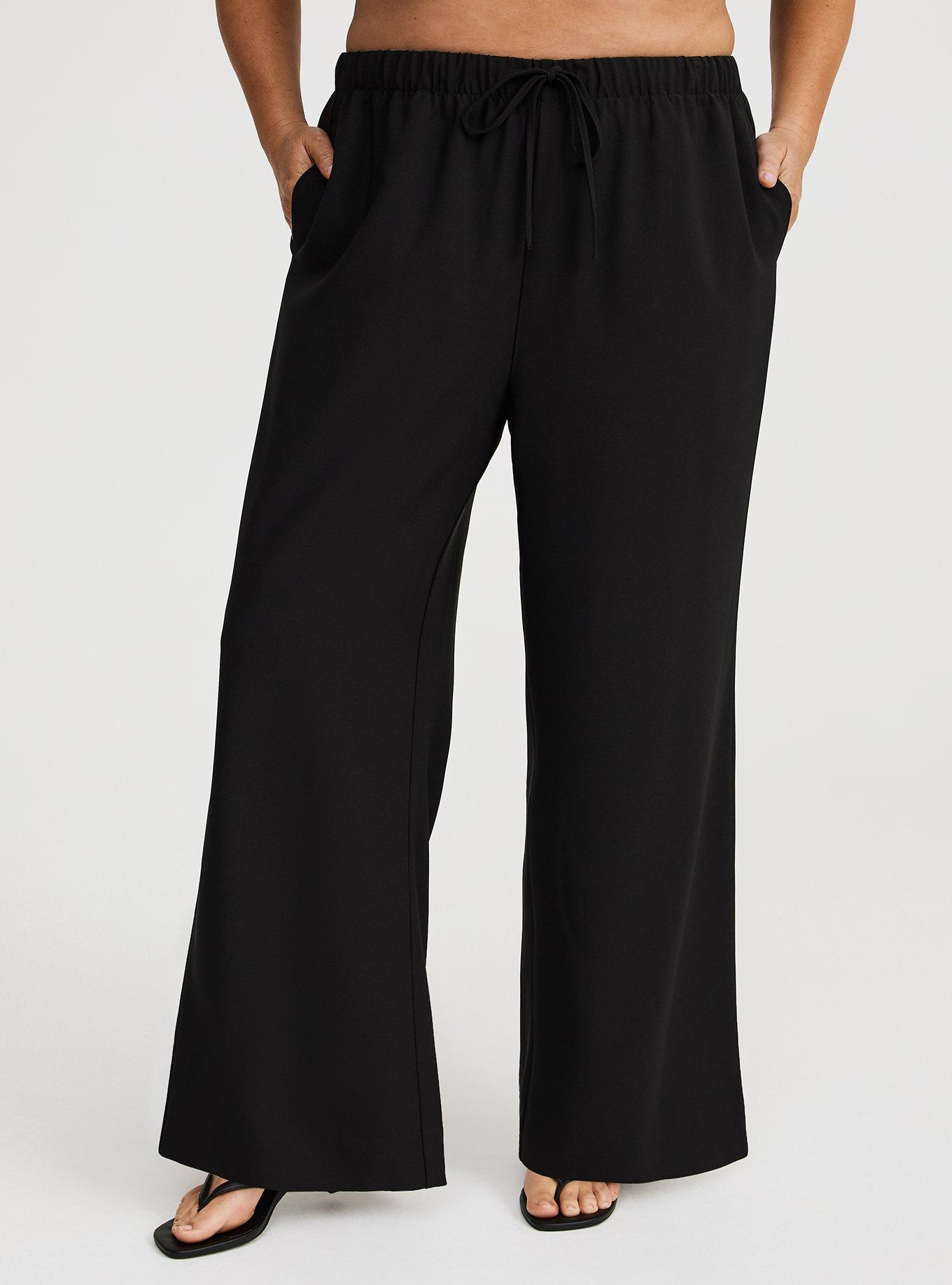 Wide-Leg High-Rise Pant