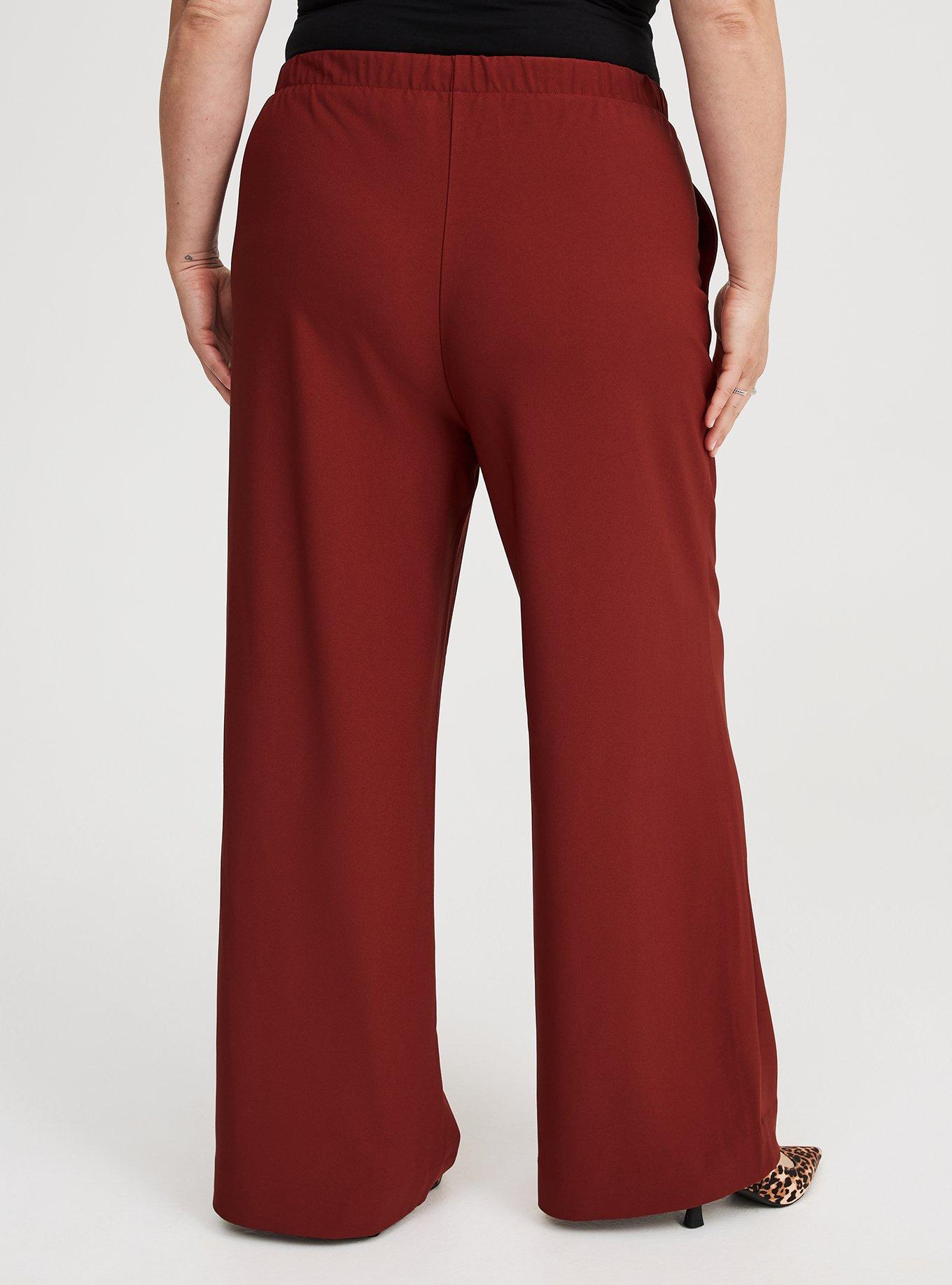 Wide-Leg High-Rise Pant