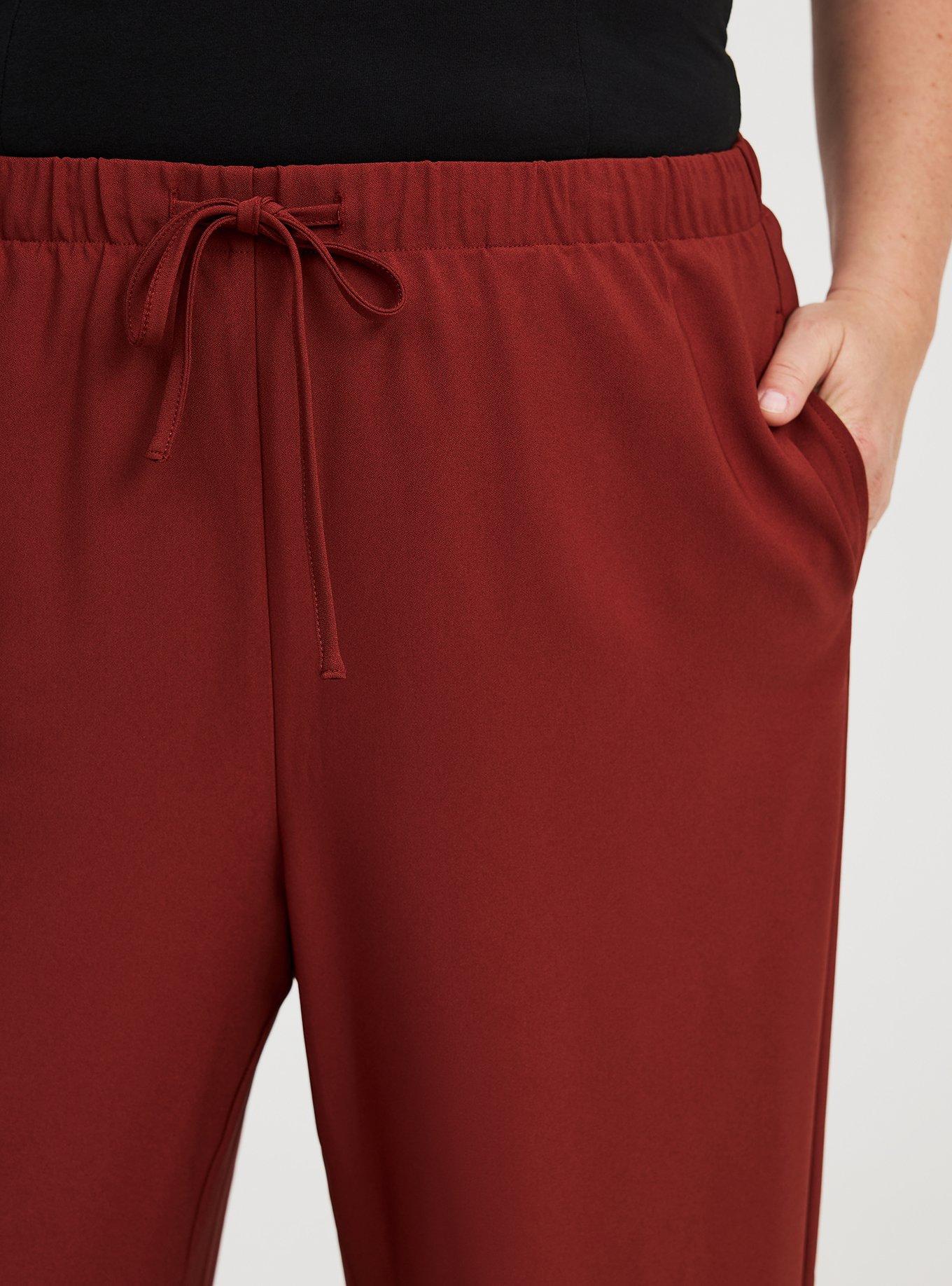 Wide-Leg High-Rise Pant
