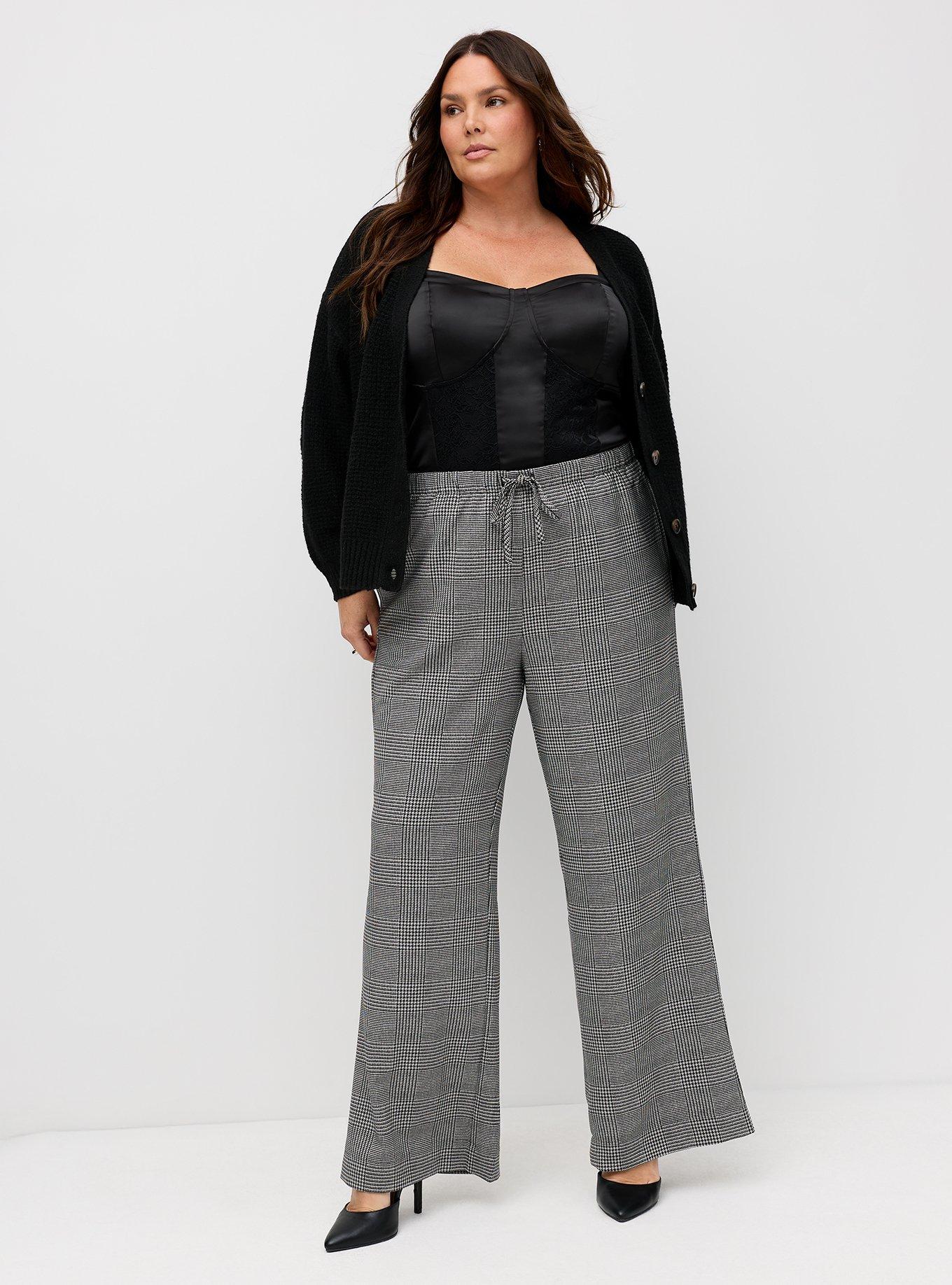 Plus Size - Studio High-Rise Wide Leg Pull-On Crepe Pant - Torrid