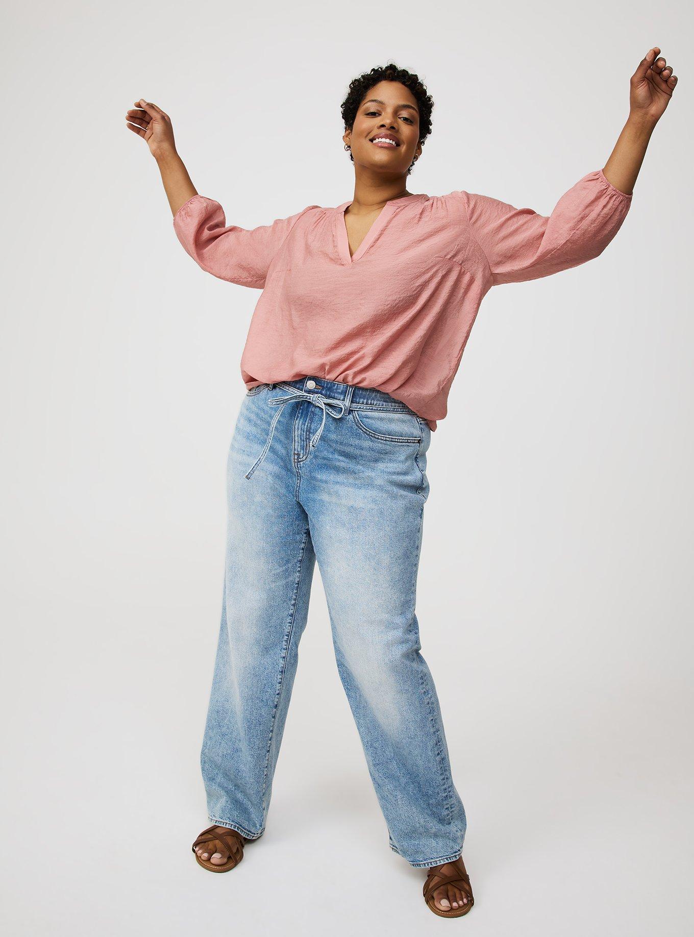 Harper 3/4 Blouson Sleeve Top
