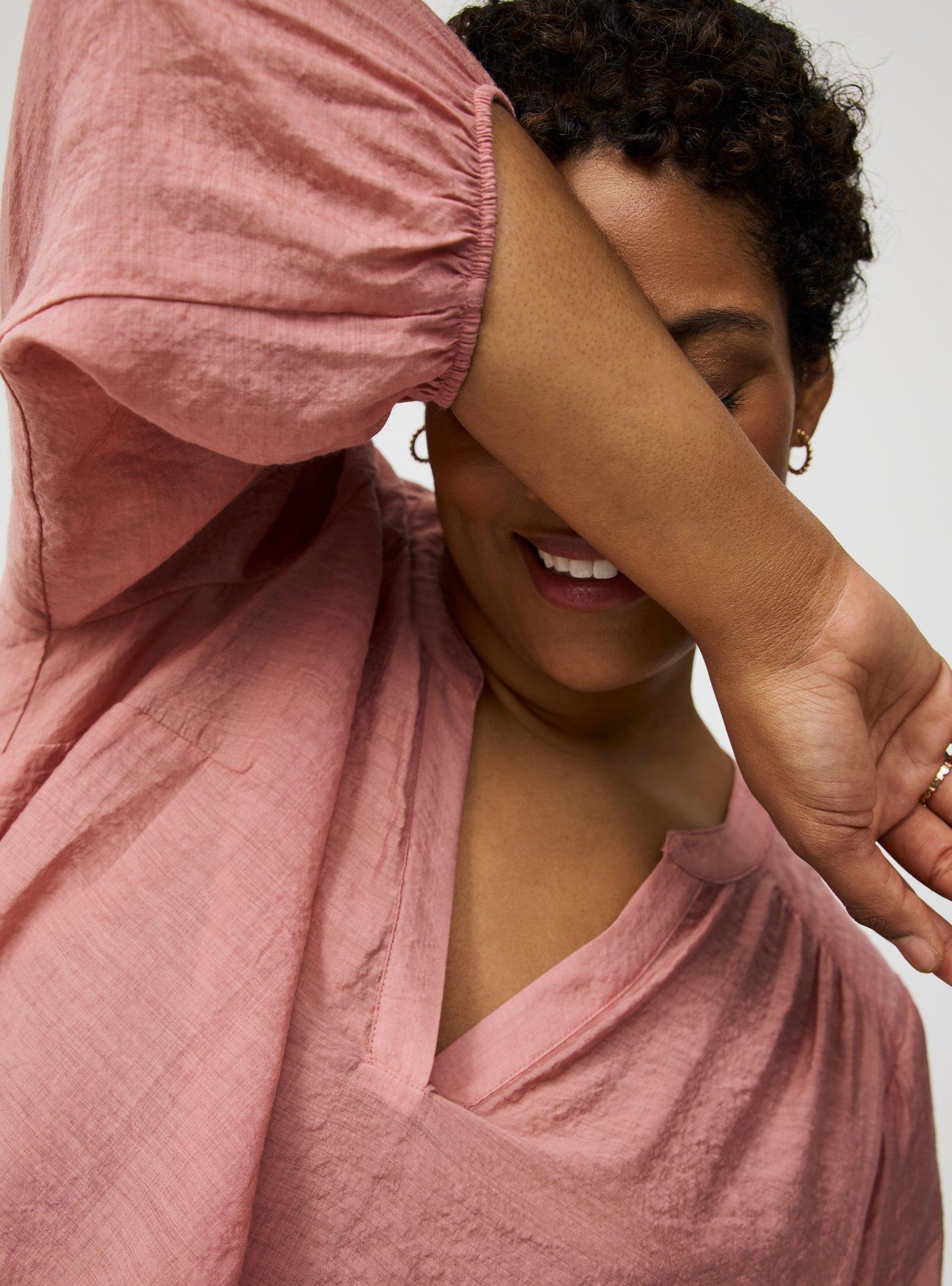 Harper 3/4 Blouson Sleeve Top