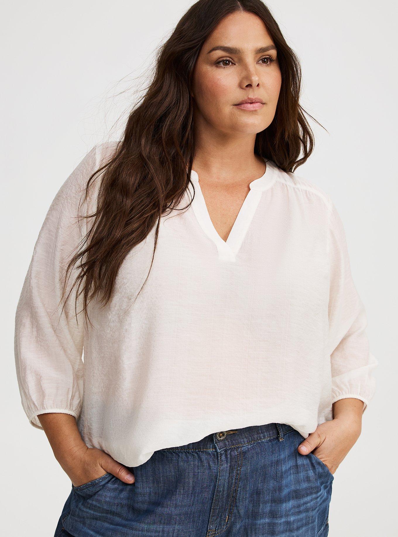 Harper 3/4 Blouson Sleeve Top