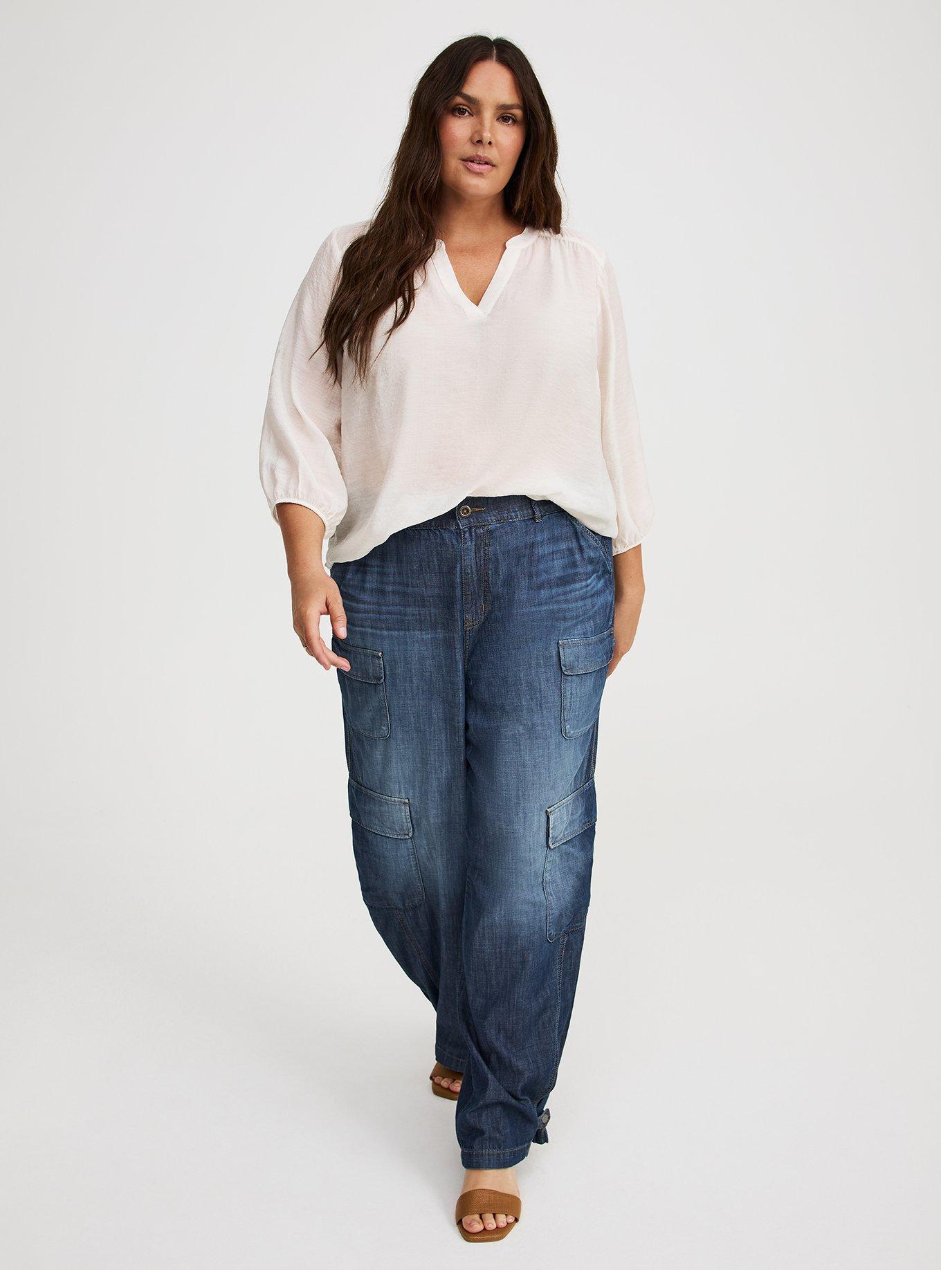 Harper 3/4 Blouson Sleeve Top
