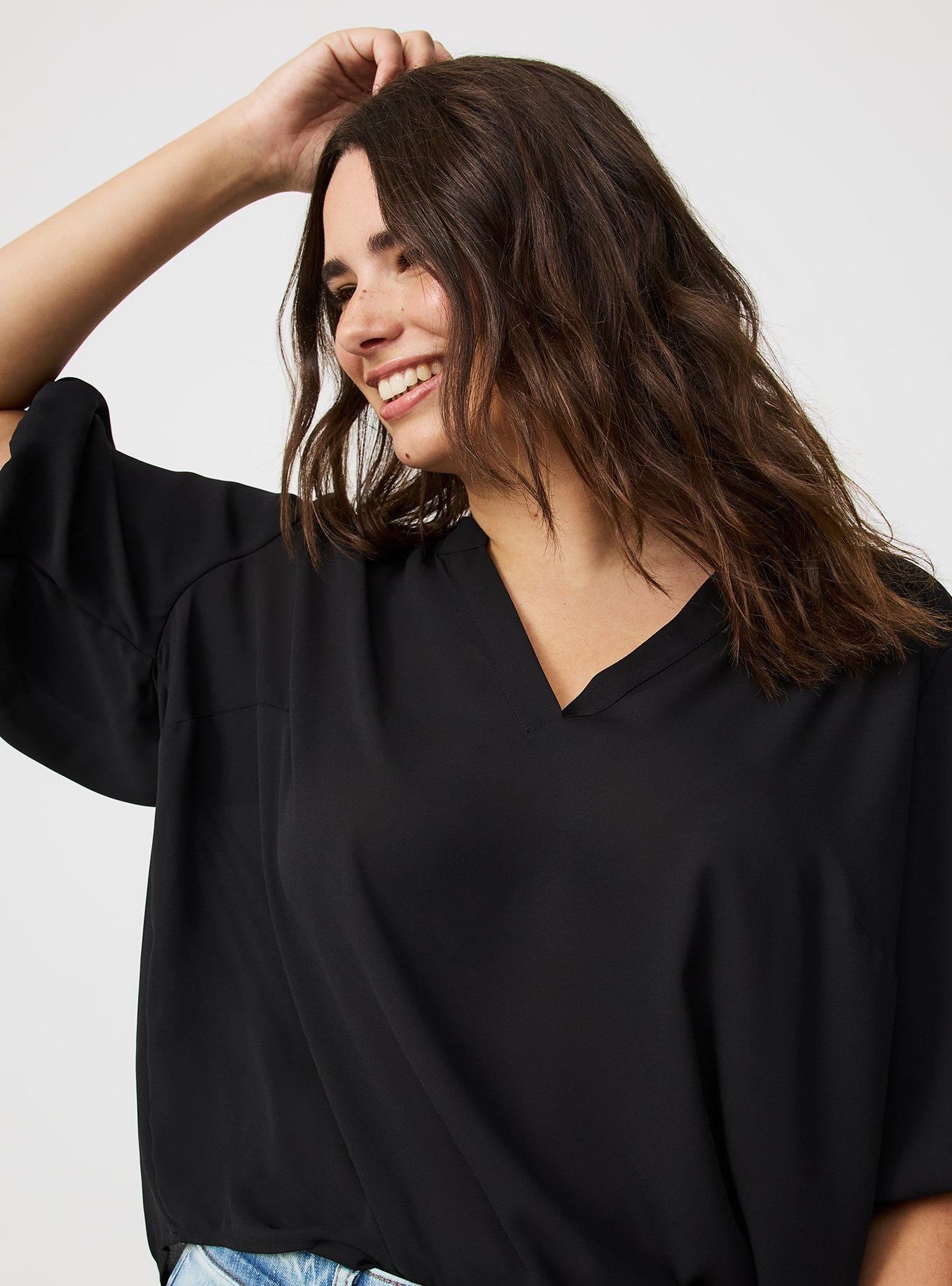 Harper Georgette Puff Sleeve Blouse