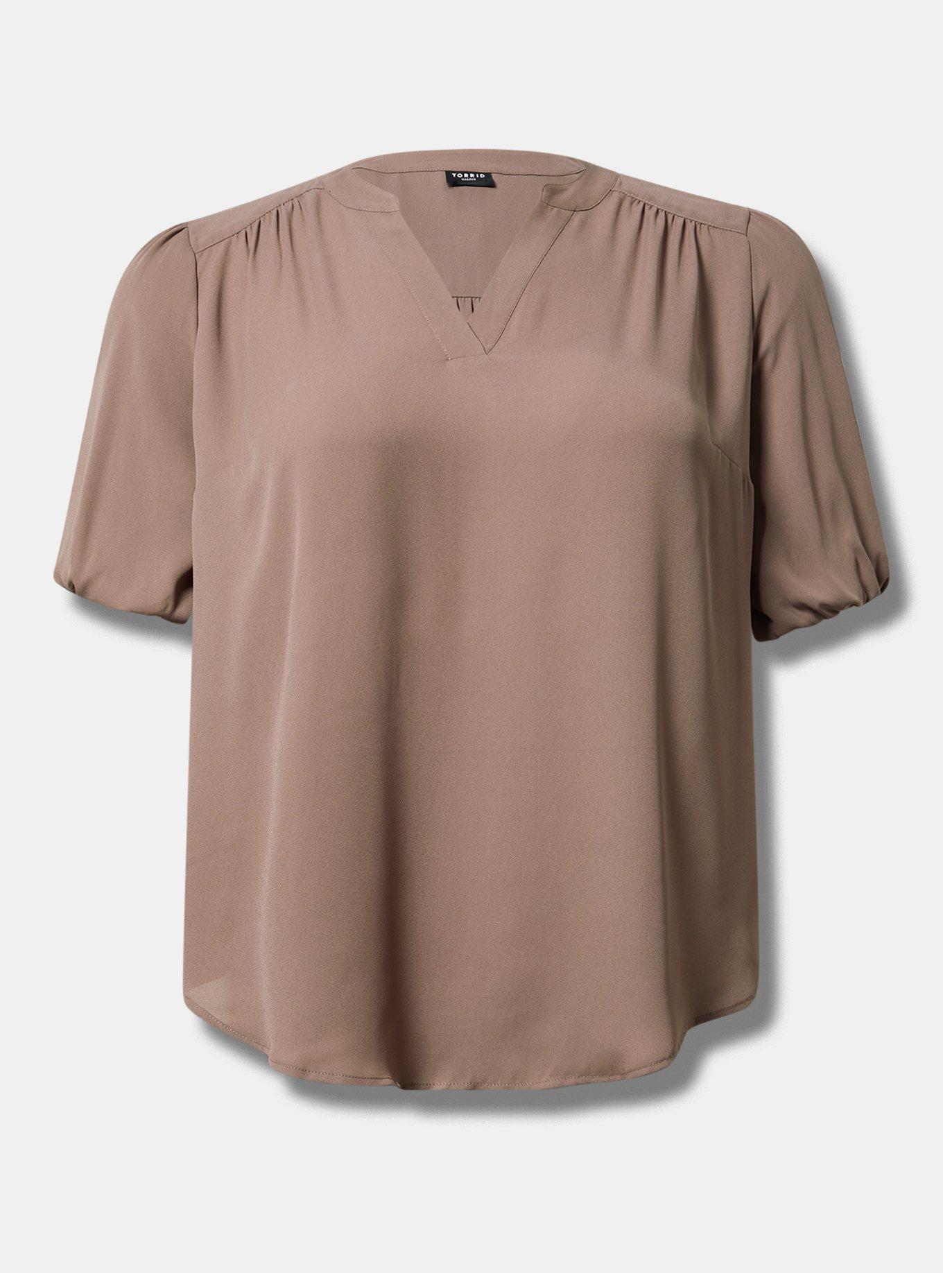 Harper Georgette Puff Sleeve Blouse