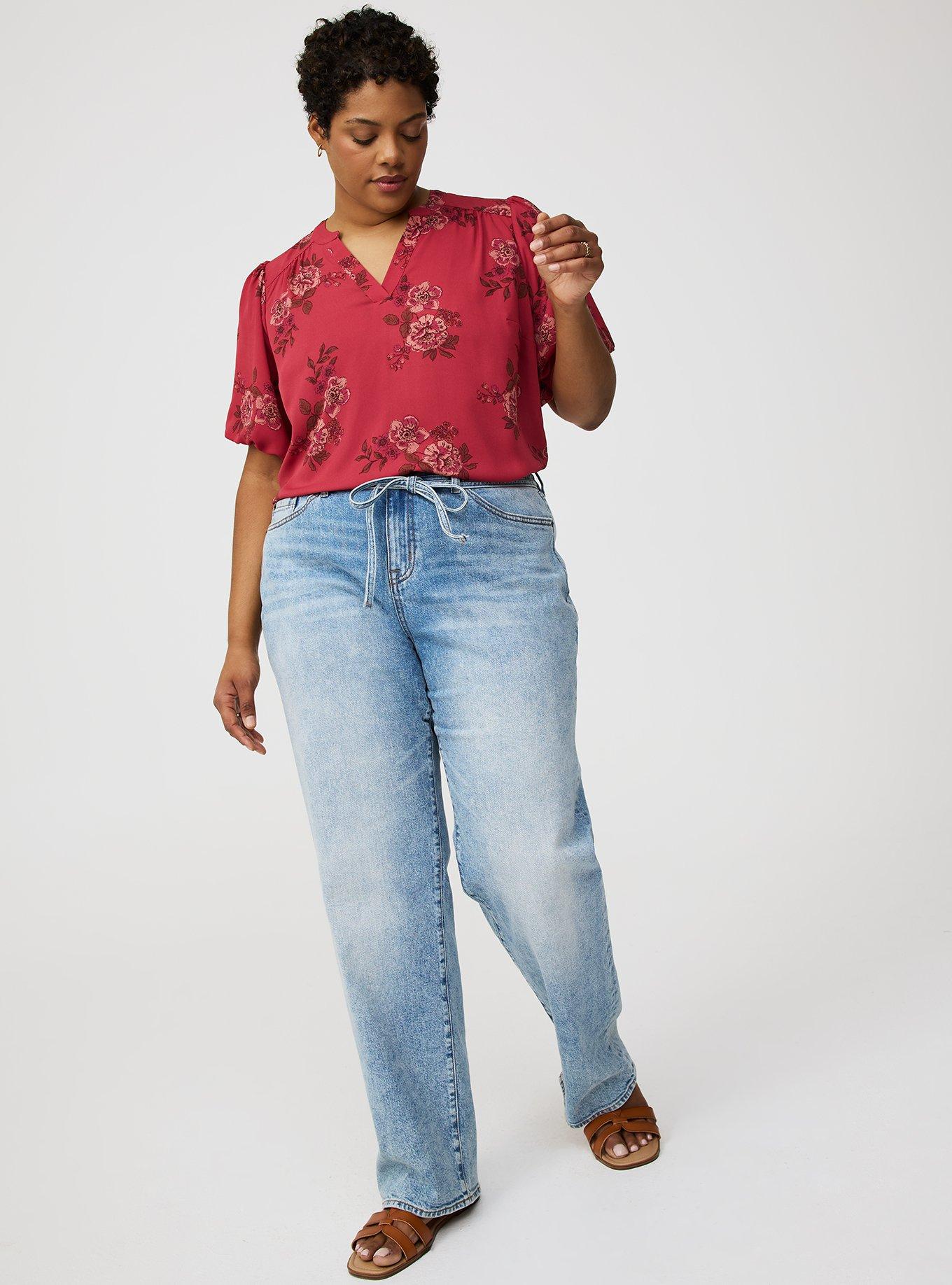 Harper Georgette Puff Sleeve Blouse