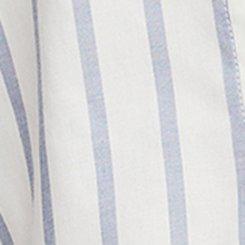 Plus Size Lizzie Crop Button-Up Shirt, SHIPLAP STRIPE TROPOSPHERE, swatch
