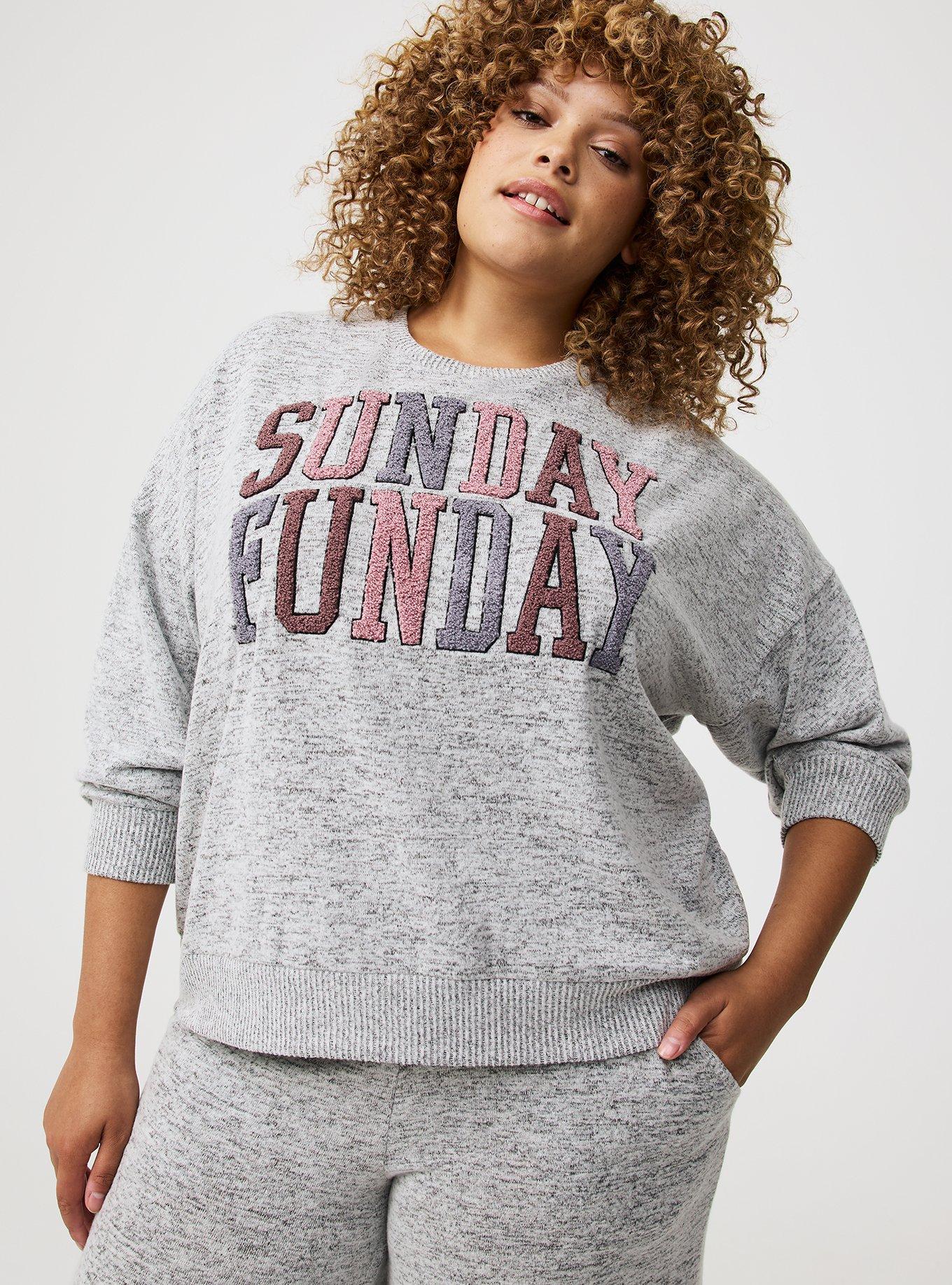 Super Soft Plush Relaxed Lounge Pullover