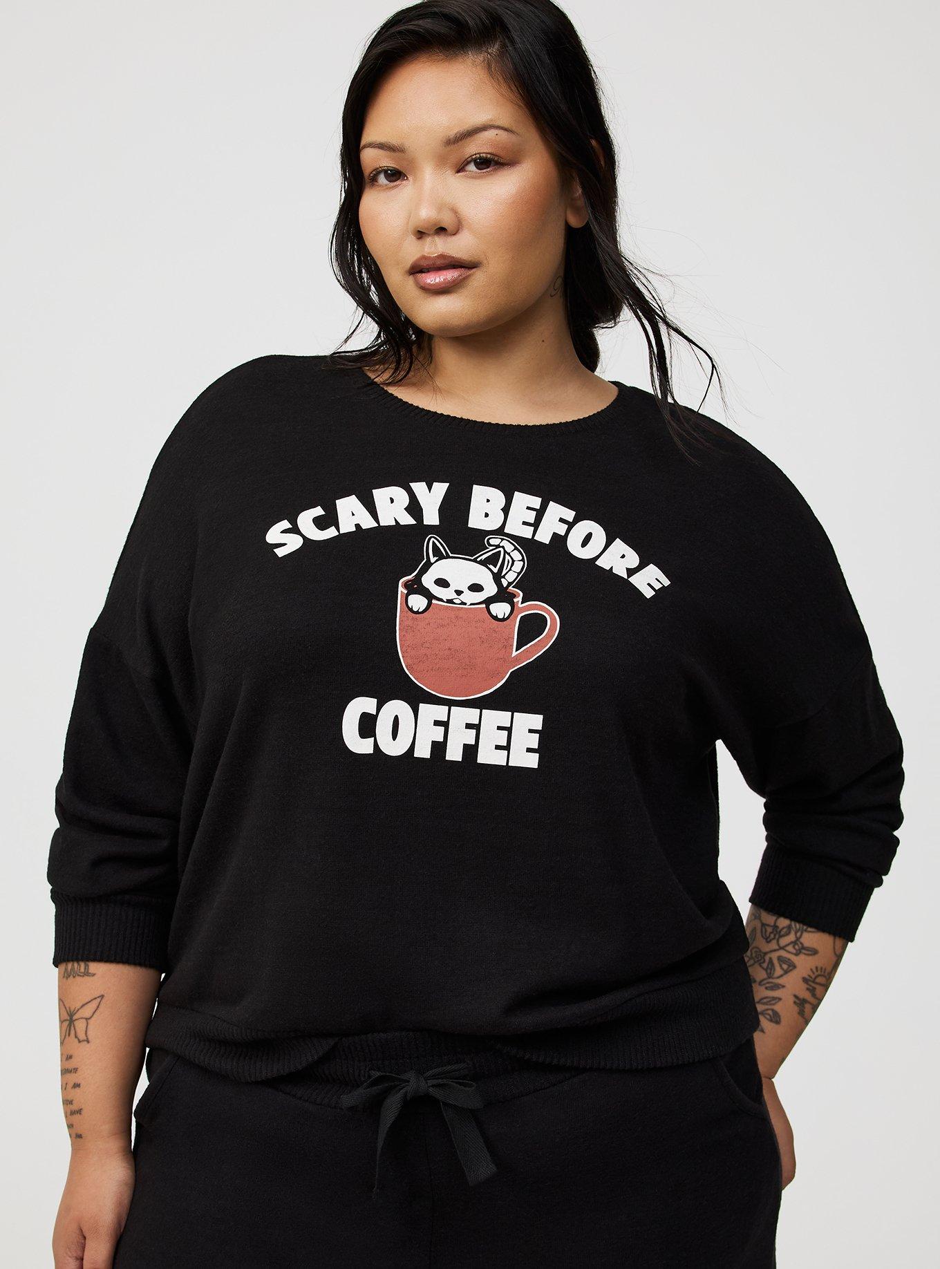 Super Soft Plush Relaxed Lounge Pullover