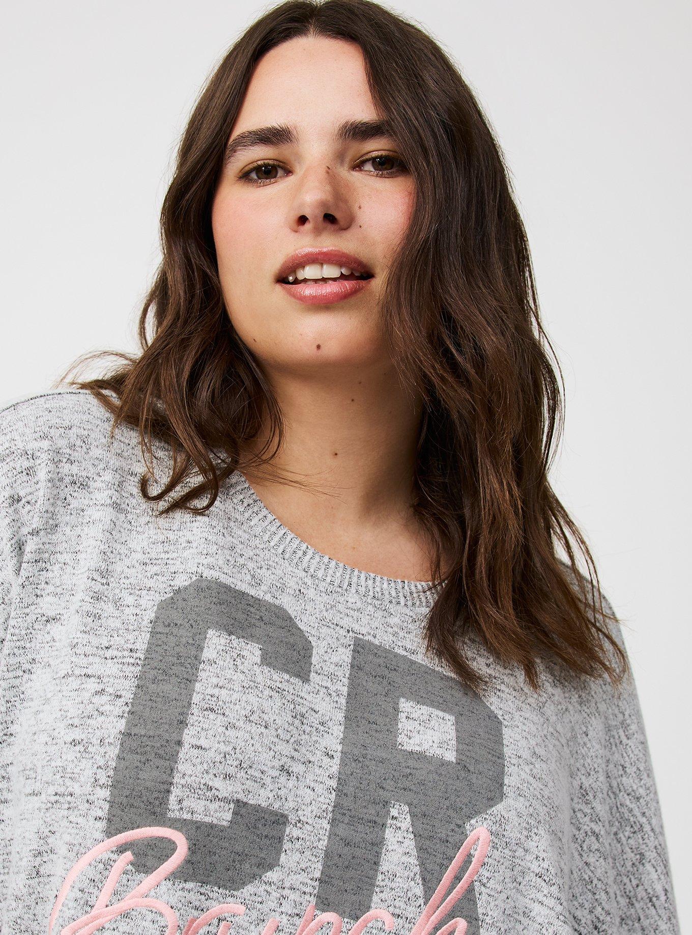 Super Soft Plush Relaxed Lounge Pullover