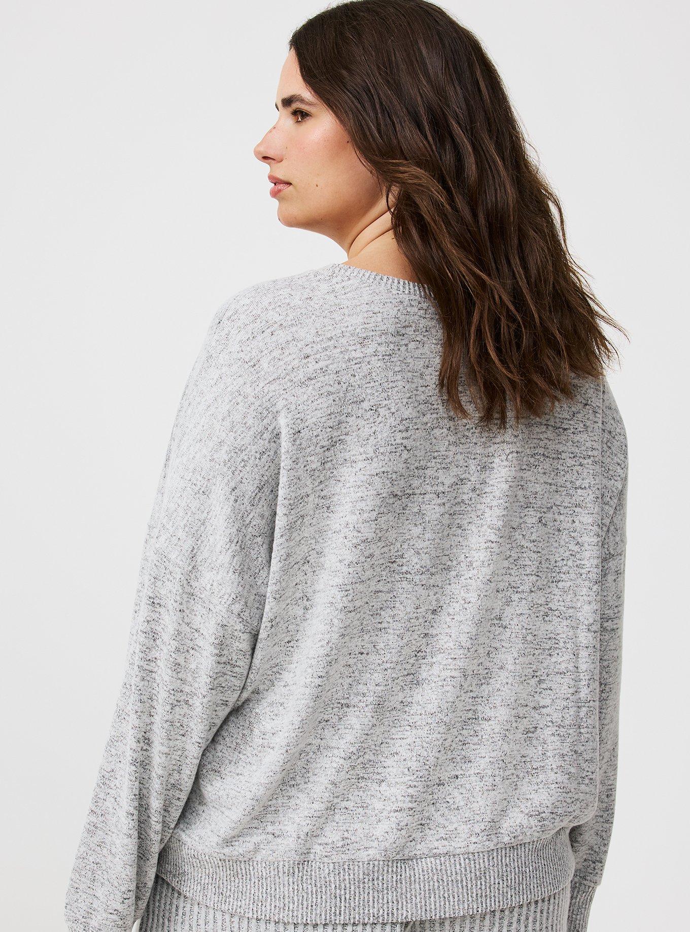 Super Soft Plush Relaxed Lounge Pullover