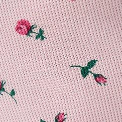 Waffle Dolphin Hem Sleep Short, KENT ROSE FLORAL TICKLED PINK, swatch