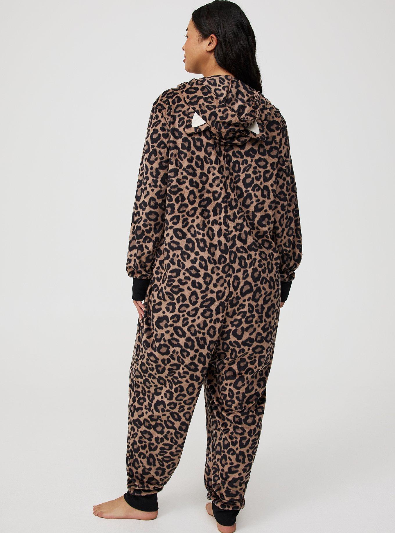 Leopard Lounge Onesie