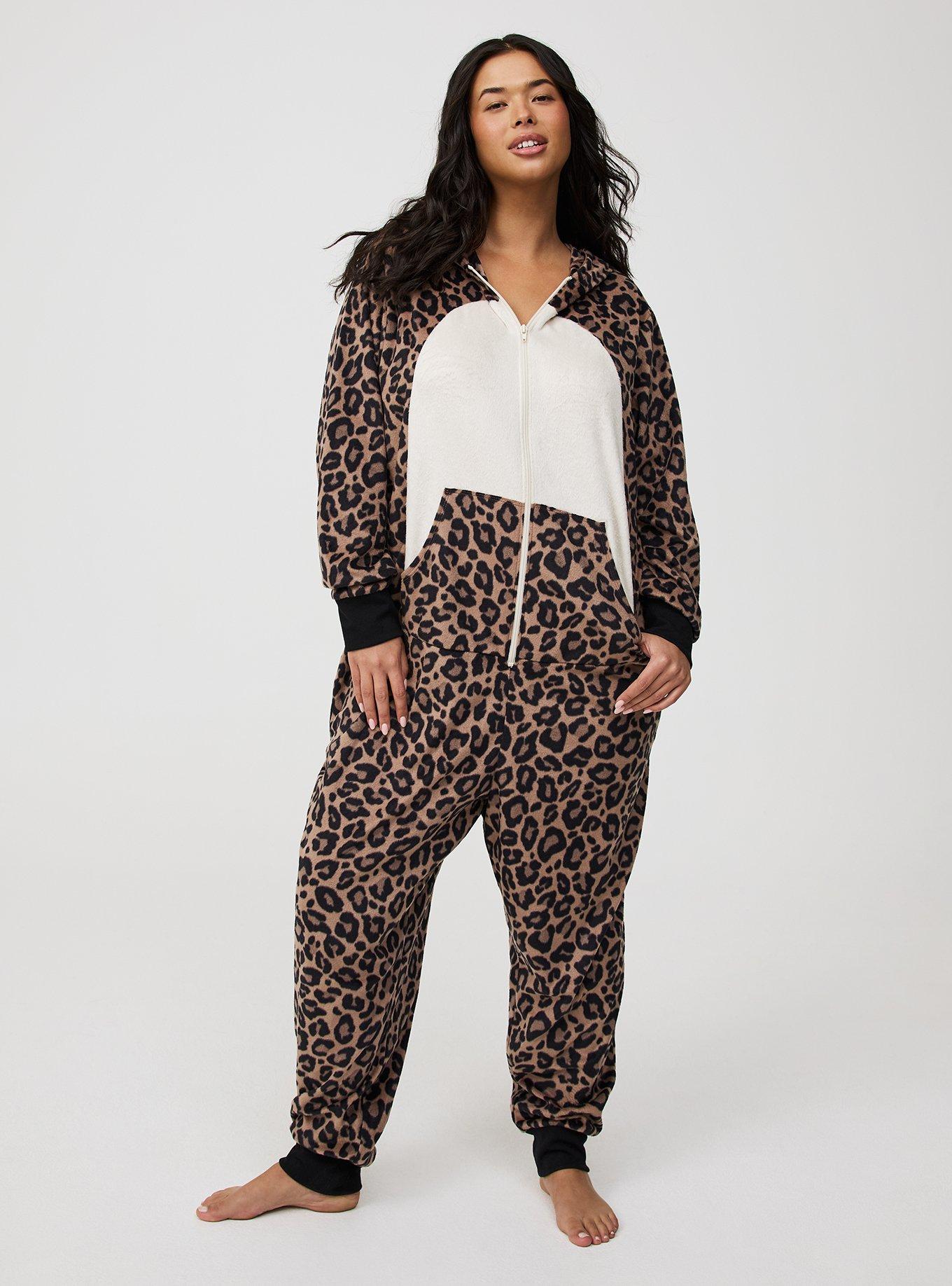 Leopard Lounge Onesie