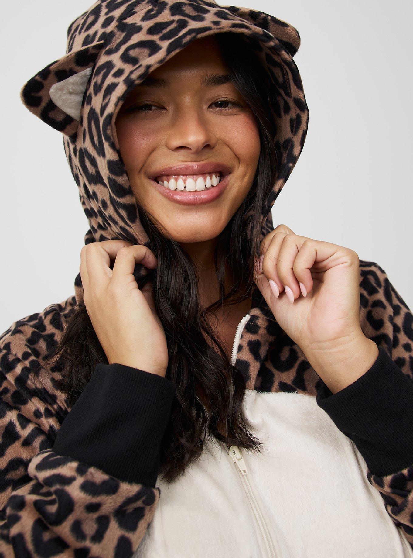 Leopard Lounge Onesie