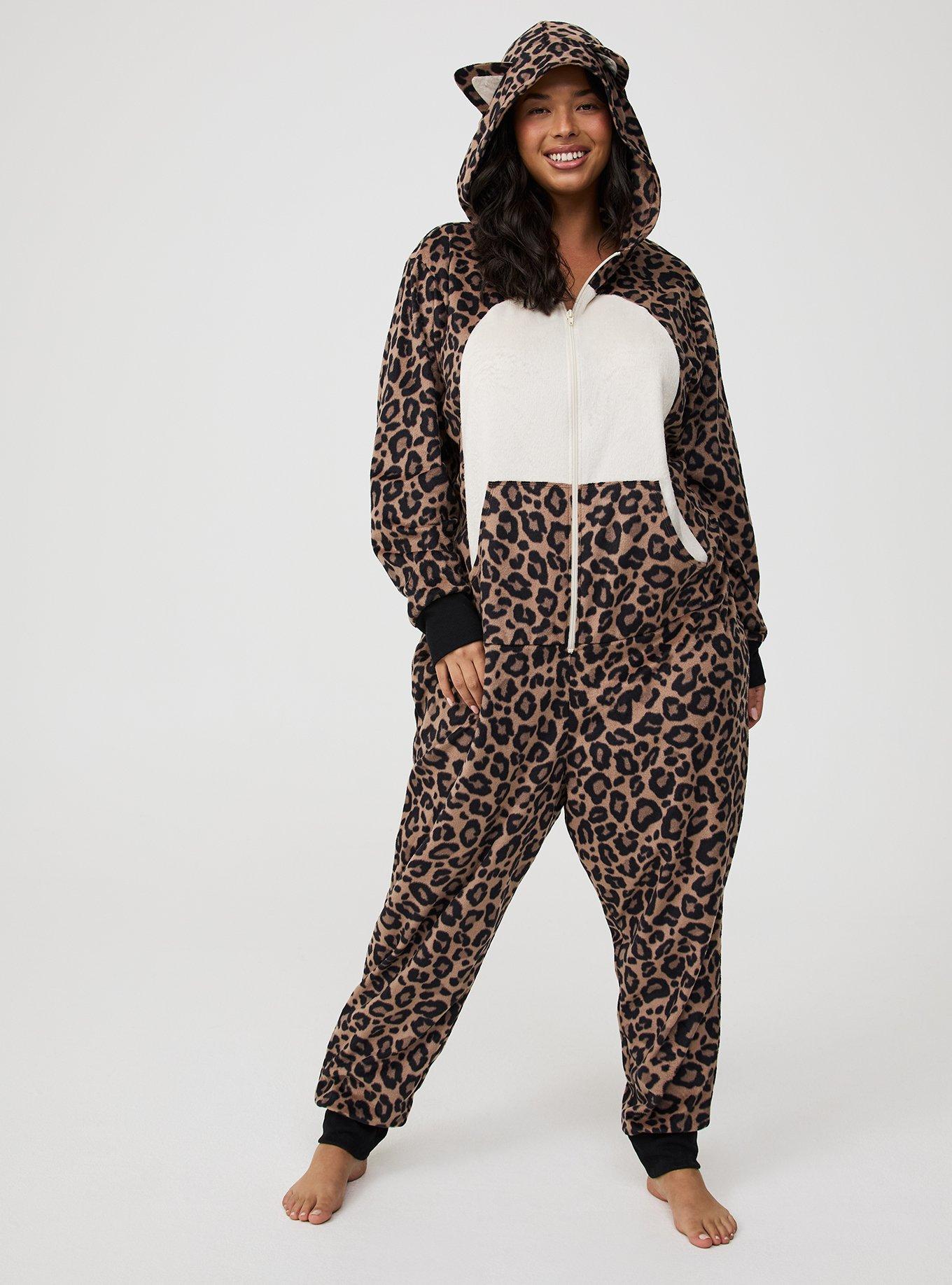 Leopard Lounge Onesie
