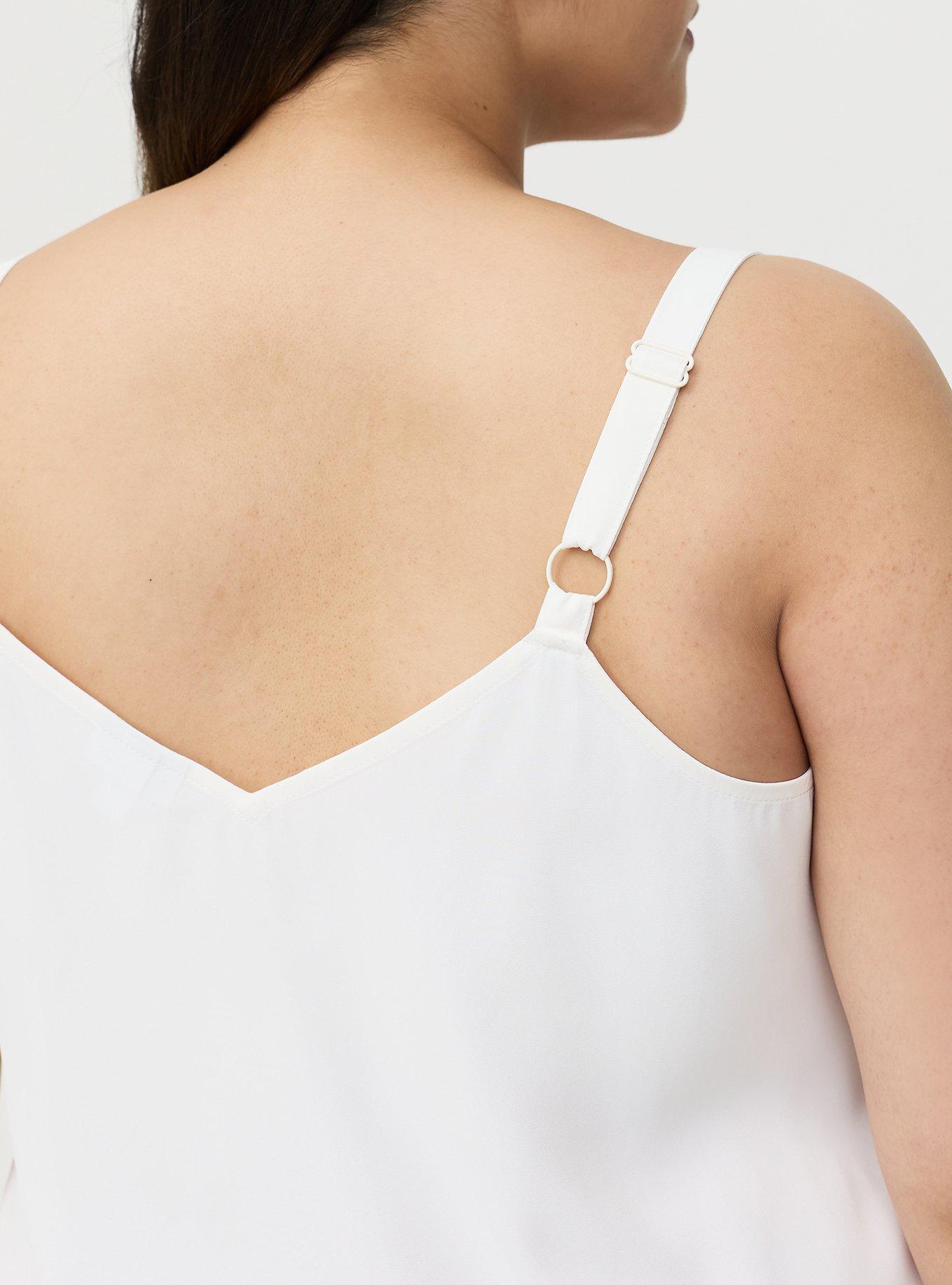 Sophie Georgette Swing Cami, CLOUD DANCER, alternate