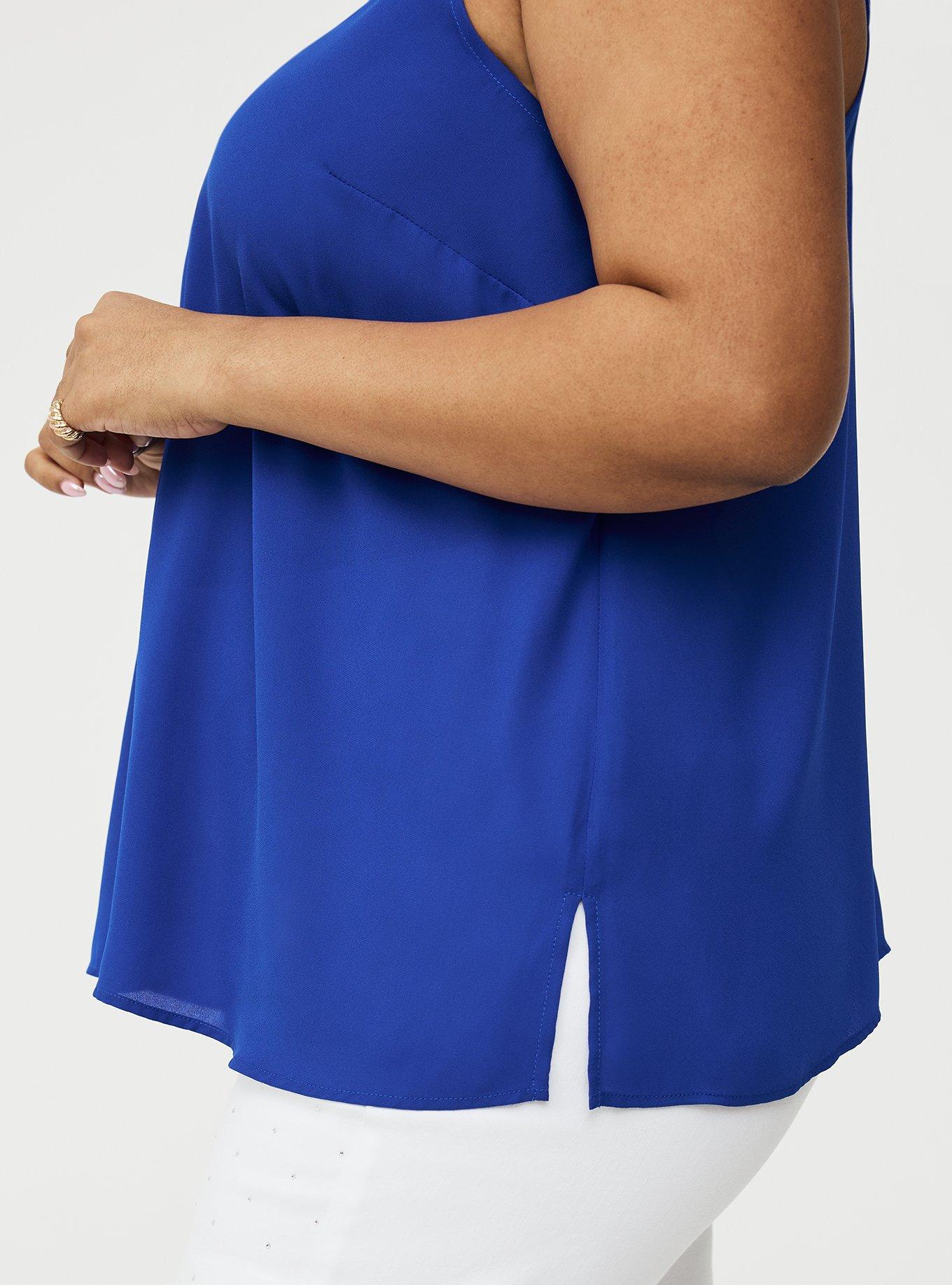 Sophie Georgette Swing Cami, SURF THE WEB, alternate