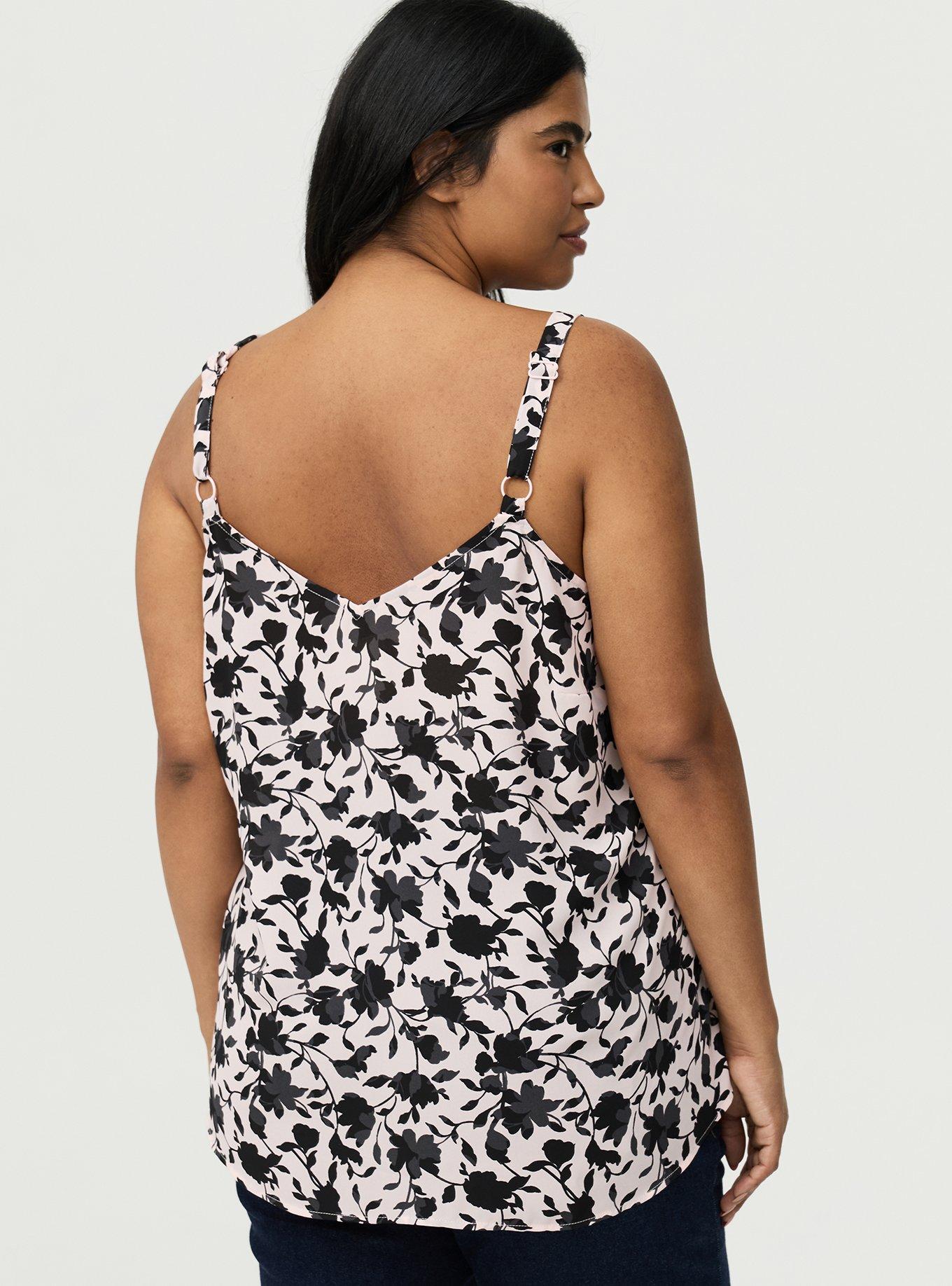 Sophie Georgette Swing Cami, CONTEMPLATE FLORAL PINK, alternate