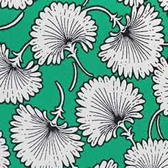 Sophie Georgette Swing Cami, WINDING GINKGO LEAVES GREEN, swatch