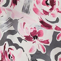 Sophie Georgette Swing Cami, ARTIST FLORAL WHITE, swatch