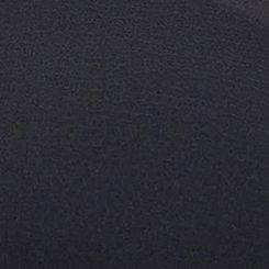 Plus Size Tie Back V-Neck Blouse, DEEP BLACK, swatch