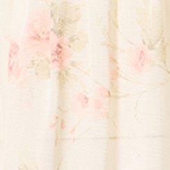 Tie Back V-Neck Blouse, GRACE FLORAL IVORY, swatch