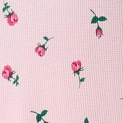 Waffle Sleep Tank, KENT ROSE FLORAL TICKLED PINK, swatch