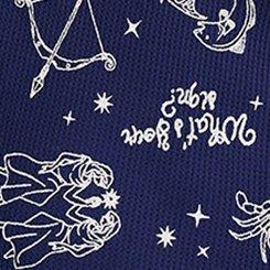 Waffle Sleep Tank, YOUR SIGN SMALL NAVY, swatch