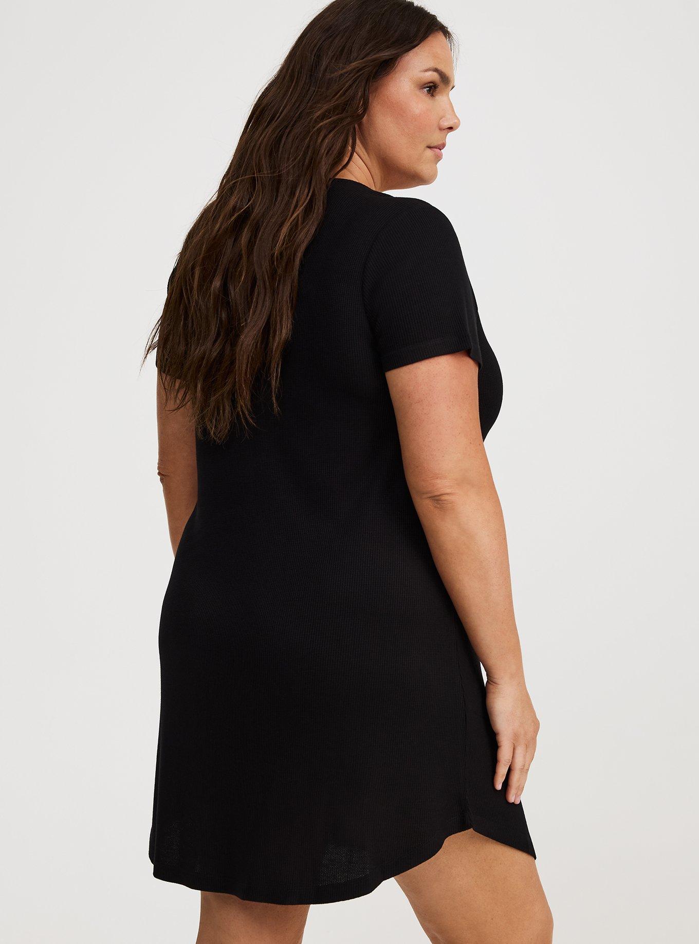 Waffle Sleep Tee Dress
