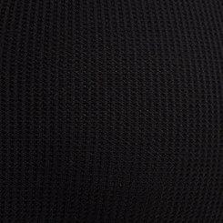 Waffle Sleep Tee Dress, DEEP BLACK, swatch