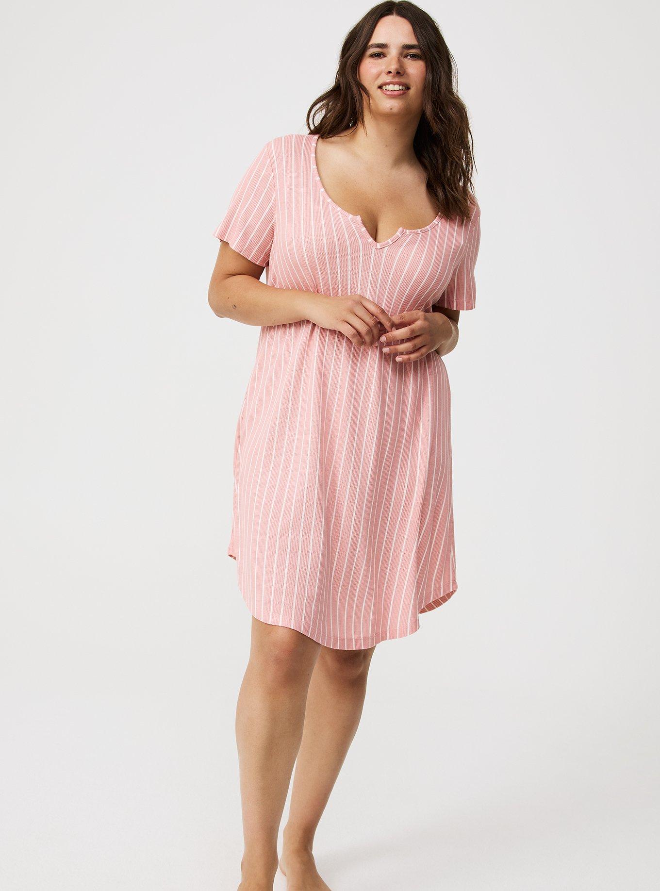 Waffle Sleep Tee Dress