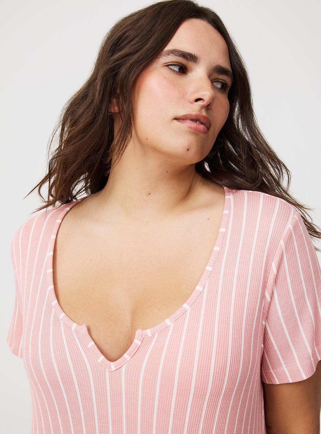 Waffle Sleep Tee Dress