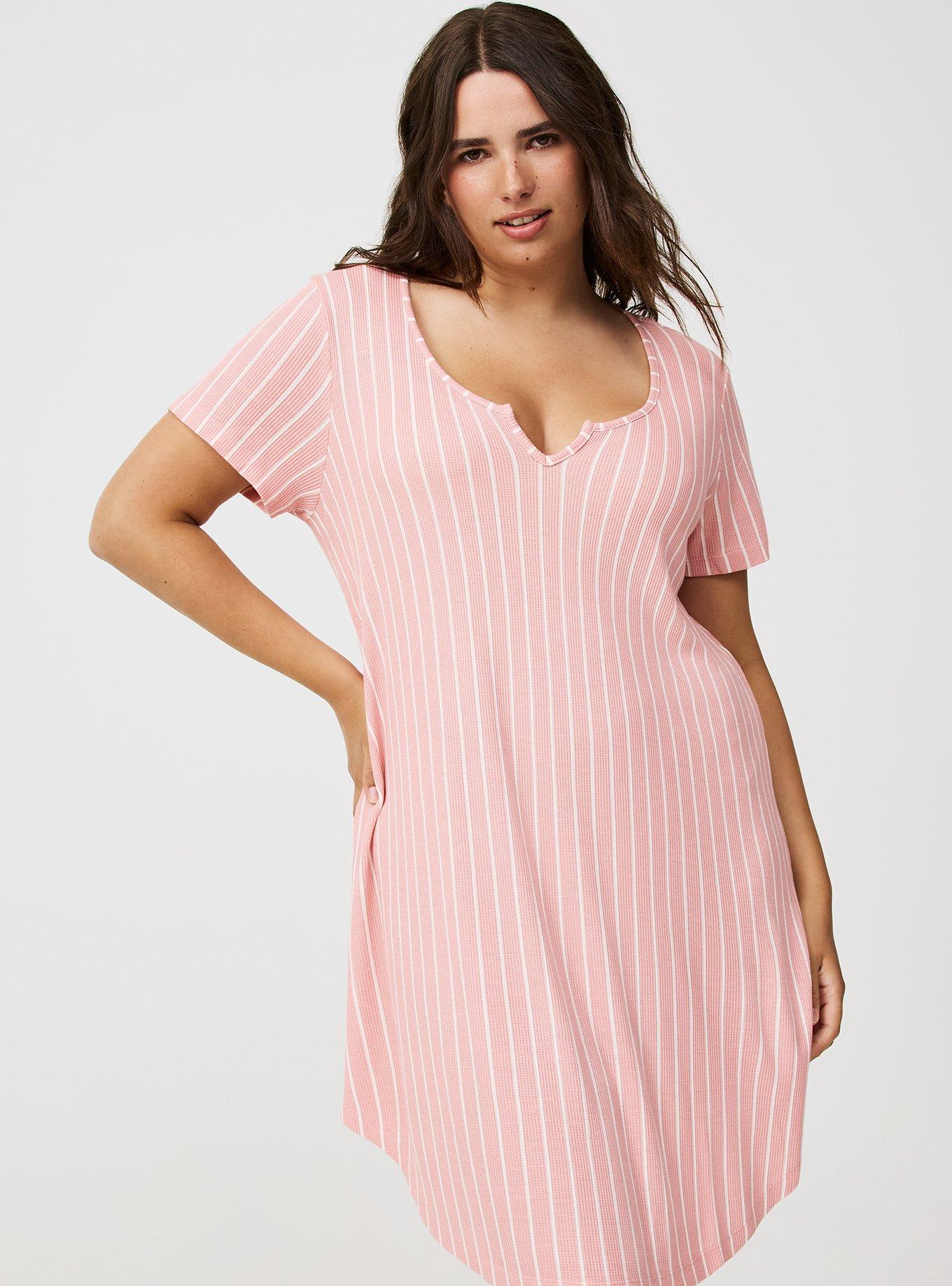 Waffle Sleep Tee Dress