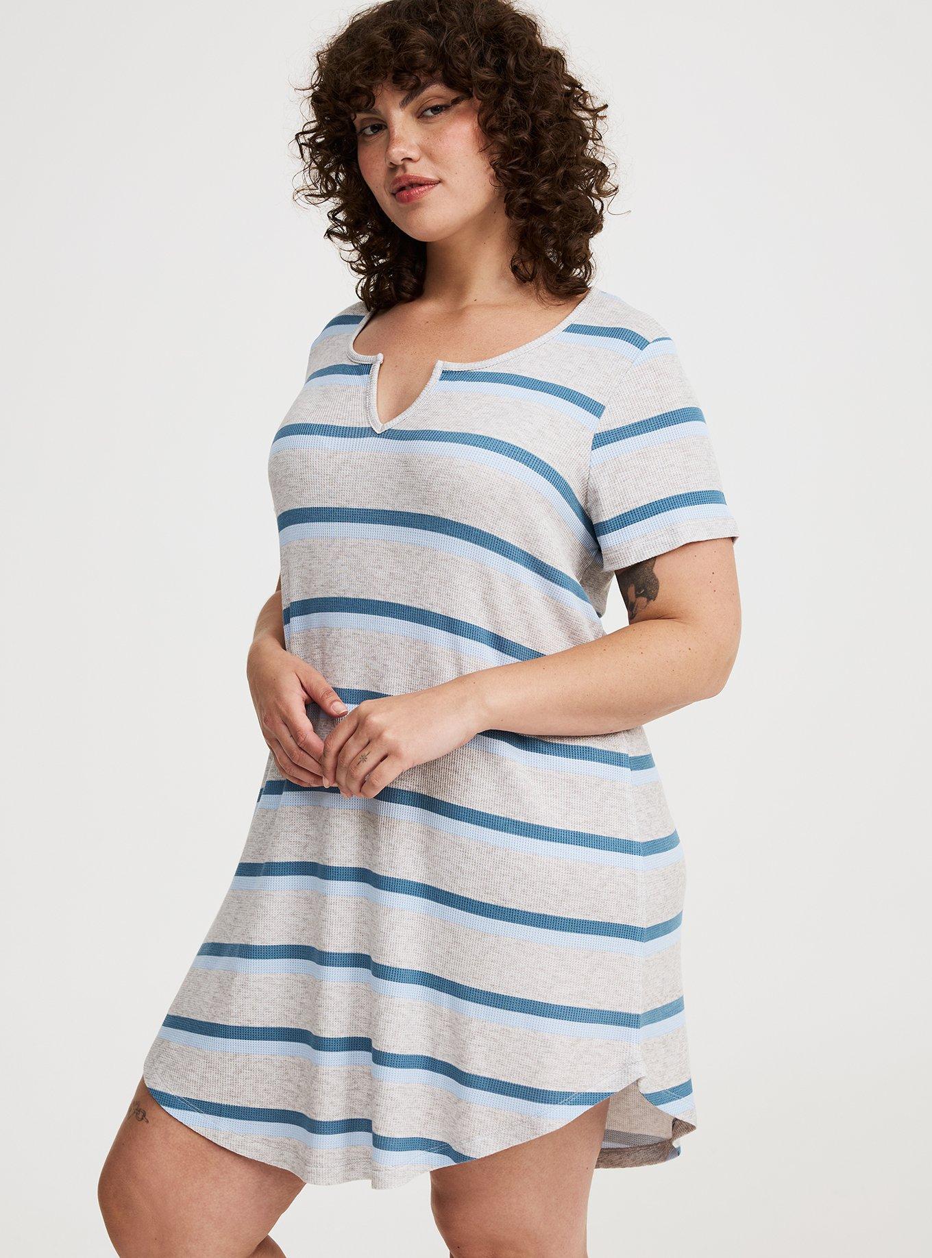 Waffle Sleep Tee Dress