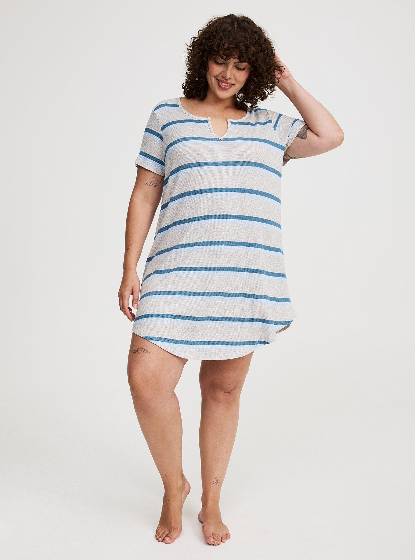 Waffle Sleep Tee Dress
