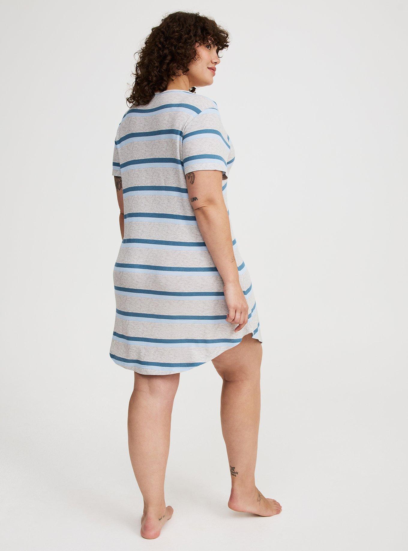 Waffle Sleep Tee Dress