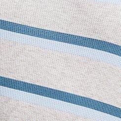 Waffle Sleep Tee Dress, DOUBLE STRIPE AEGEAN BLUE KENTUCKY BLUE, swatch