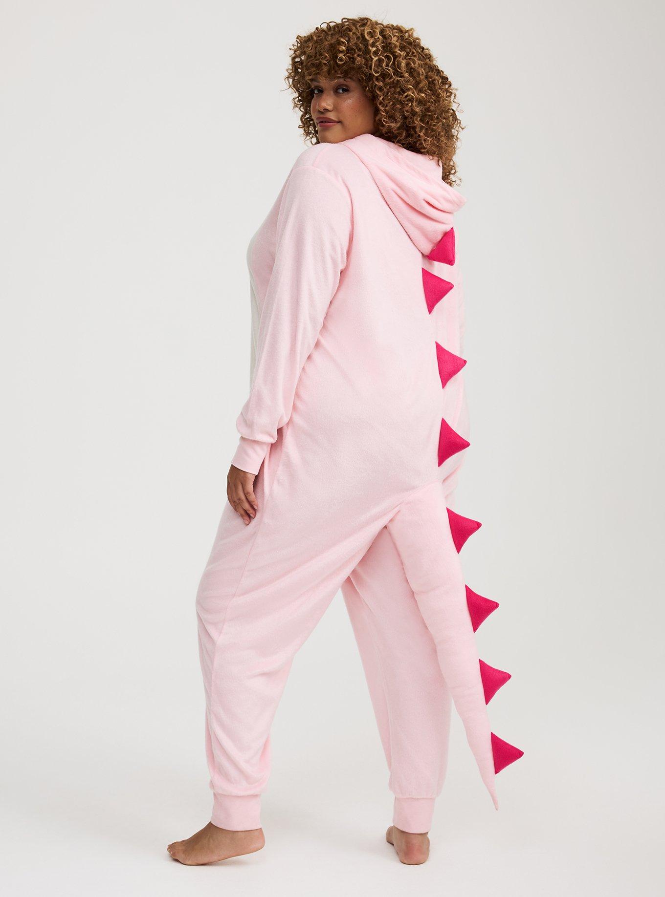 Plus Size Dinosaur Lounge Onesie Torrid