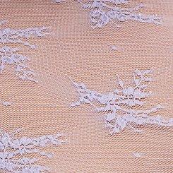 Plus Size Sheer Lace Long Sleeve Crew Top, WISTERIA, swatch