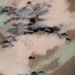 Sheer Lace Crew Long Sleeve Top, MY FLORAL NIGHT, swatch