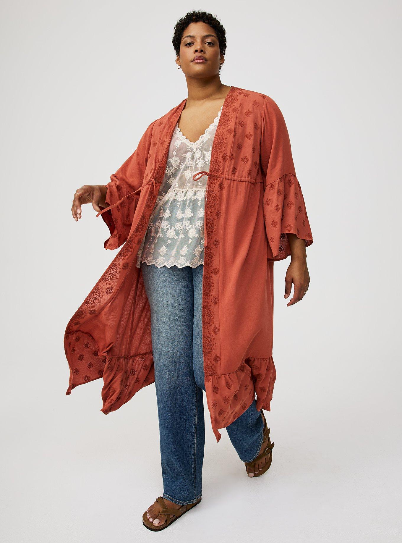 Embroidered Kimono