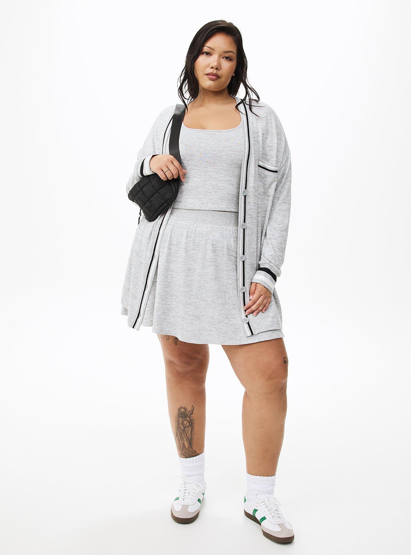 Hacci Striped Active Cardigan