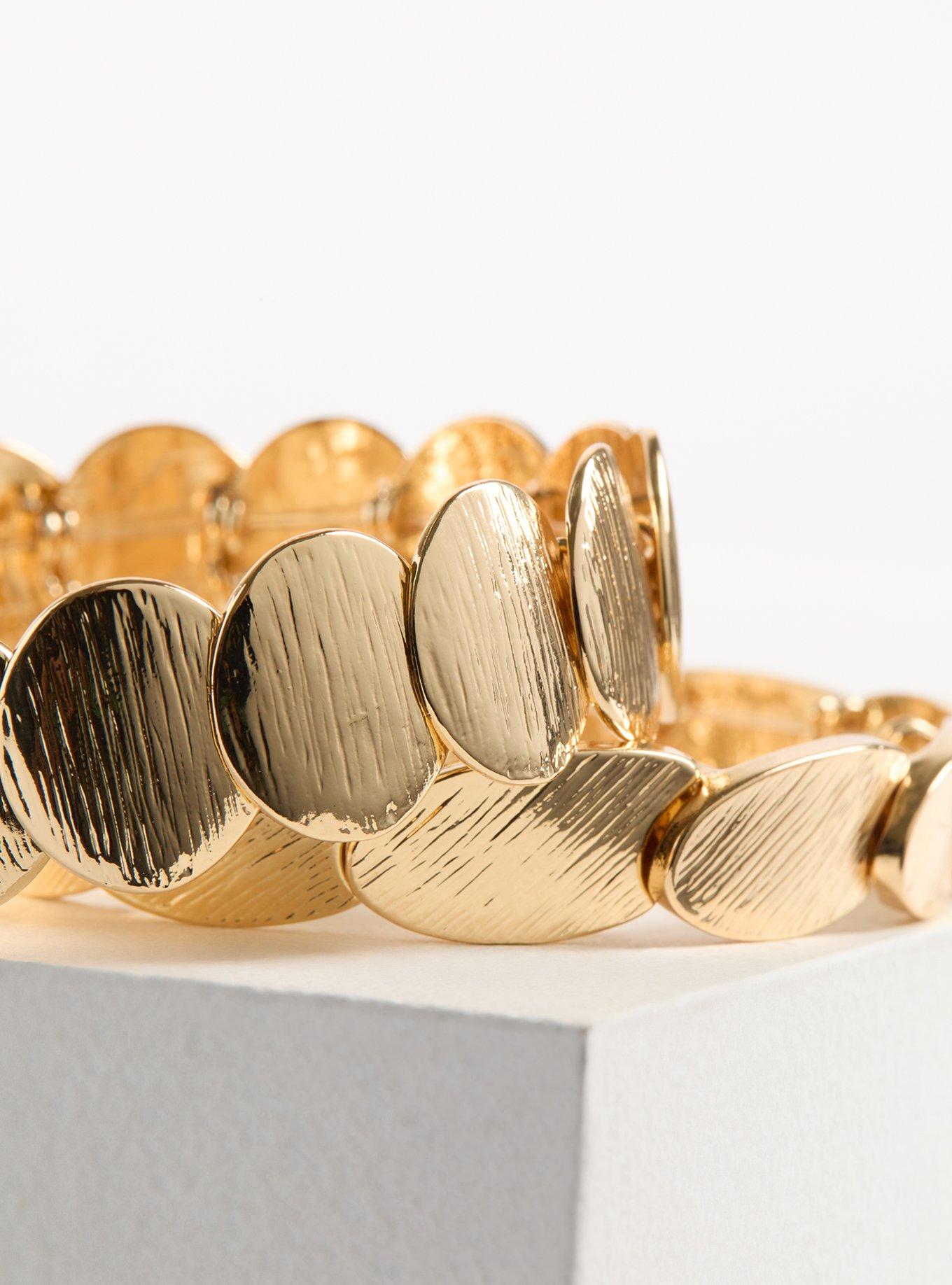 Stretch Disc Bracelet Set