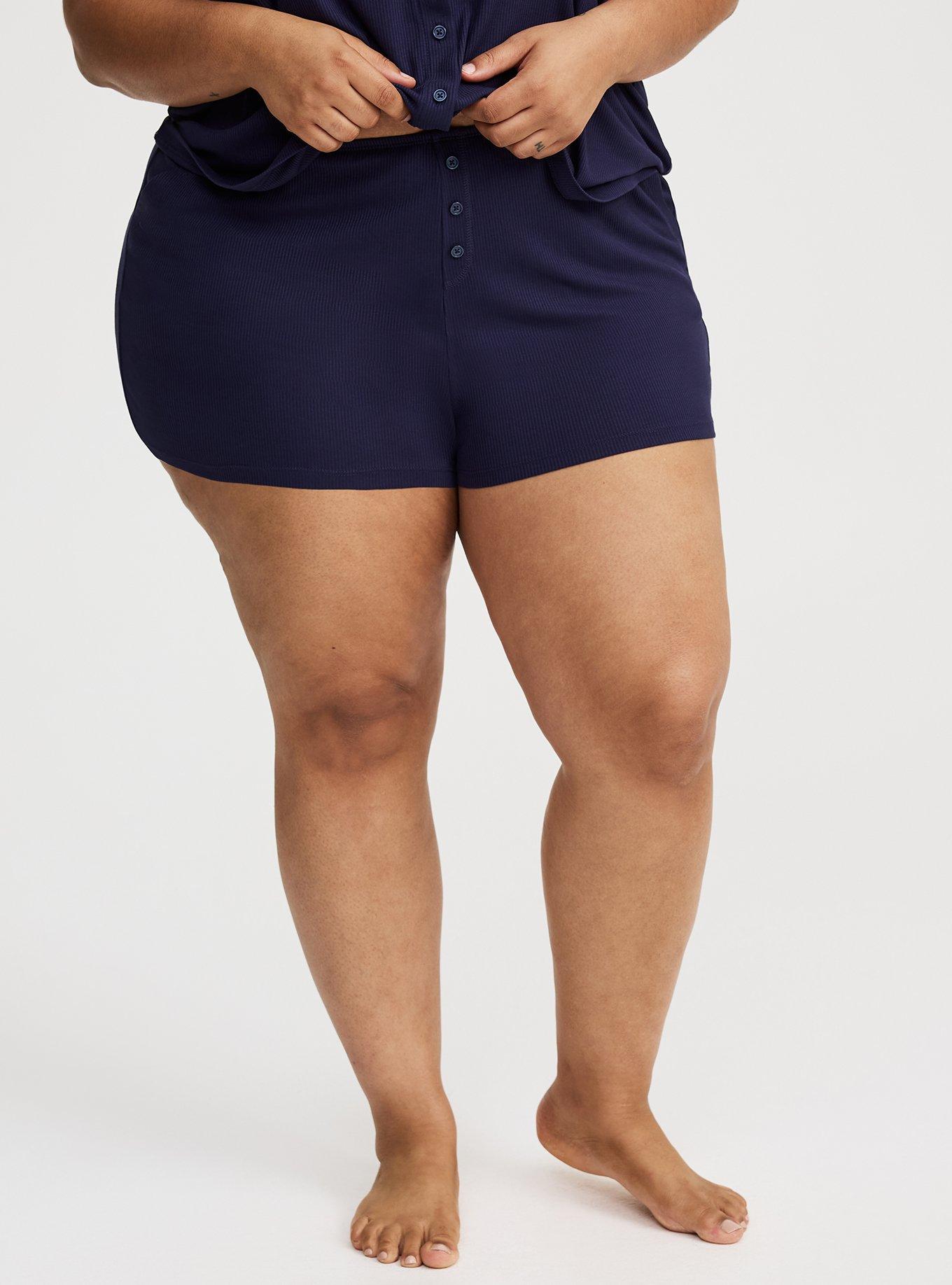 Super Soft Rib Boxer Sleep Short